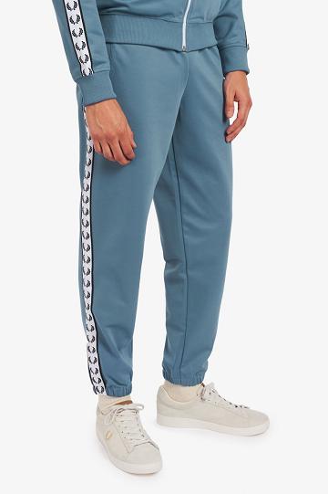 Pánské Kalhoty Fred Perry Taped Track Šedé Blankyt | CZ 1690HAPK